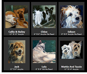 Greyhound Portraits